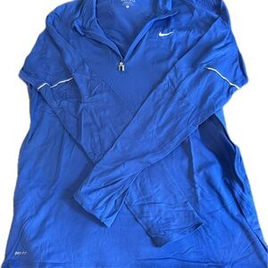 Nike Royal Blue Dri-FIT Quarter Zip
